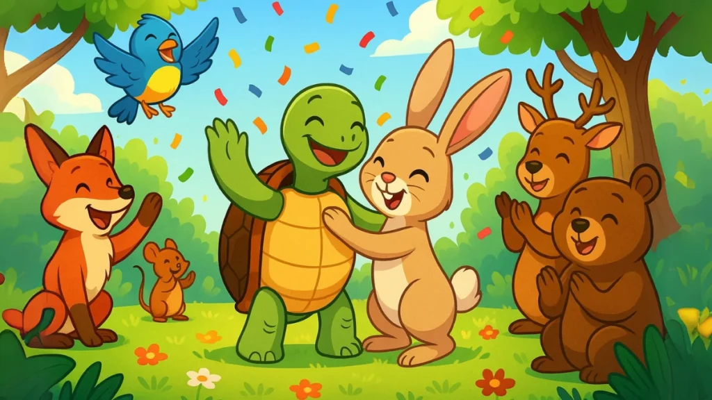 Tavşan ile Kaplumbağa Masali